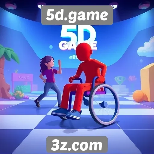 Acessibilidade no site 5d.game é destacada